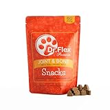 Dr. Flex Gelenk- & Knochenschutz Snacks & Leckerli für Hunde – 60 Soft...