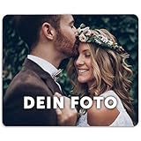 GRAVURZEILE Bedrucktes Mauspad mit Foto - Mousepad zum selbst gestalten -...