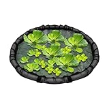 Schwimmende Pflanzenbarriere 18x3cm Schwimmende Pflanzinsel Teich Groß...
