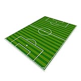 TYKTZXY Fussball Teppich FußBall, Funs Home Decor Spielmatte füR...