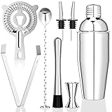 Gvolatee 750 ML cocktail set, 8 stück Edelstahl shaker mixer,...