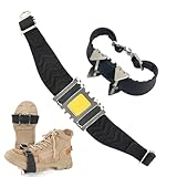 Eisklampen – rutschfeste tragbare Schuhstollen, robuster Griff, Silikon,...