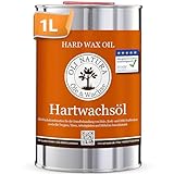 OLI-NATURA Hartwachsöl - 1L, farblos, natur - Holzöl für Möbel,...