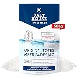 Salthouse Original Totes Meer Badesalz 500g - 100% naturreiner Badezusatz,...