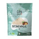 Kastanienmehl Bio - 500g. Maronimehl oder Edelkastanienmehl Glutenfries und...