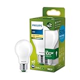 Philips LED Classic ultraeffiziente E27 Lampe (100 W), matte LED Lampe mit...