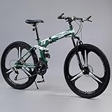 Faltrad Leichtes Fahrrad, 26-Zoll-Mountainbike aus Kohlenstoffstahl,...