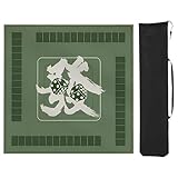 OIFAODAO Poker-Matte, Tischmatte for Mahjong, Mahjong-Matte mit...