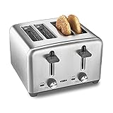 BELLA 4-Scheiben-Toaster mit extra breiten Toastschlitzen und...