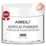 AIMEILI Acrylpulver Klar 60g Clear Acrylic Powder Keine UV-Lampe...