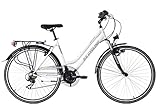 KS Cycling Trekkingrad Damen 28'' Montreal weiß RH 48 cm