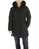 Wellensteyn Damen Jacke BELVITESSE Long Schwarz, Größe:XL, Farbe:Schwarz