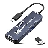 USB 3.0 Video Capture Card with 100W Power Supply & 3.0 Port,4K HDMI to USB...