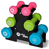 Apollo Hantel Set Kurzhantel Fitness 2x1kg, 2x2kg, 2x3kg inklusive...