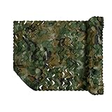 Dhouse Tarnnetz 4m x 6m Camouflage Netz Wald Jagd Camping Sonnenschutz...