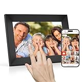 Frameo 8 Zoll WiFi Digitaler Bilderrahmen, 1280x800IPS Touchscreen, Teilen...