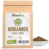 Coriander Koriander-Samen ganz Gewürz 1 kg Koriandersaat ideal auch als...