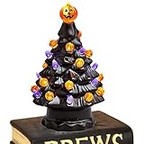 Beleuchteter Halloween Baum - Keramik Halloween Baum,Kürbislampe als...
