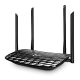 TP-Link Archer C6 Dualband Gigabit WLAN-Router (867Mbit/s 5GHz + 300Mbit/s...