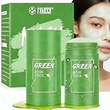 2 Stück Green Tea Mask Stick, Mask Clay Stick, Tiefenreinigende...