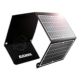 ELECAENTA 30W ETFE Faltbar Solar Ladegerät 3-Port USB PD18W QC3.0 Type-C...