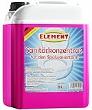 Element Sanitärflüssigkeit für Spültank I 5 Liter I Sanitärkonzentrat...