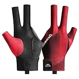 Wnddle Billard Handschuh, Snooker Handschuhe, Billiard Pool Cue Gloves,...