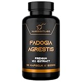 Maxedoutlabs Premium Fadogia Agrestis Extrakt Kapseln Hochdosiert 600mg...