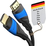 KabelDirekt – 8K & 4K HDMI Kabel – 2x 2m – Entwickelt in Deutschland...