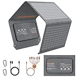 MHPOWOS Faltbares Solarpanel 40W 19V Tragbares Solarladegerät mit USB C,...