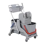 BELLANET Wischwagen, robuster Profi Hygiene- & Reinigungswagen mit Presse...