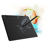 GAOMON S620 Grafiktablett, Stifttablett mit 4 Tasten und Stift,...