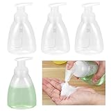 qxayxa Schaumspender, 350 ml Schaumpumpe Flaschen, 4 STK...
