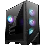 MSI MAG Forge 321R Airflow Mid-Tower PC-Gehäuse - ATX-Kapazität, RTX 40...
