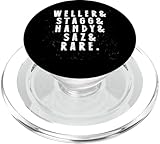 BTAC nennt Weller Stagg Handy Saz und Rear Bourbon Whiskey PopSockets...