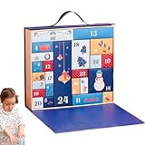 Leere Adventskalenderboxen - 24 Tage Countdown-Boxen, Kalender Geschenkbox,...