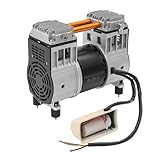 Flüsterkompressor Druckluftkompressor Kompressor mit ölfreiem Motor 980W...