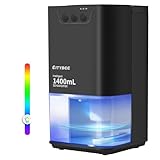 CITYBEE Luftentfeuchter Elektrisch 1400ml Entfeuchter - Leiser Dehumidifier...