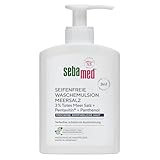 SEBAMED seifenfreie Waschemulsion Meersalz mit Spender 200 ml, für eine...