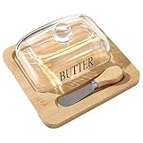 Glasbutterstich - Geschmacksgericht, Holzschale Für Kuchen, Bedeckte...