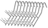 10 Stück Räucherhaken Doppel V-Spitze 17cm Fisch Smoking Hooks Stainless...