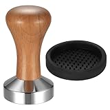 51mm Kaffee Tamper, Espresso Tamper für Kaffee, Edelstahl Kaffeestampfer,...