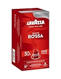 Lavazza Espresso Qualita Rossa , vollmundiger und ausgewogener Espresso, 30...