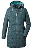 Killtec Damen Skane Wmn Quiltet Prk Parka In Daunenoptik Mit Abzippbarer...