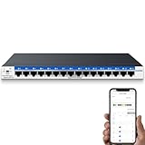 16-Port-Gigabit-Ethernet-Netzwerk-Switch, QoS, VLAN, DHCP-Snooping,...