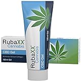 RubaXX Cannabis CBD Gel - Kühlend mit ca. 600 mg CBD - mit Menthol &...