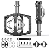 Mountainbike-Pedale kompatibel mit Shimano SPD Cleats – beidseitige...