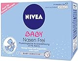 NIVEA BABY Nasen frei (24 Ampullen à 5 ml), Nasenpflege mit...