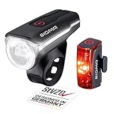Sigma LED Fahrradlicht Set Aura 60 und Infinity | StVZO zugelassenes,...