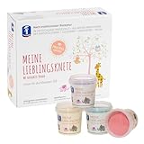 Feuchtmann MEINE LIEBLINGSKNETE Pastell Edition | Knetset 4 x 150g | vegane...